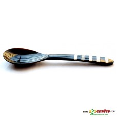 Serving Spoon -made from Bull horn