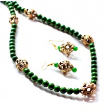 Dokra Jewellery set ,original, green