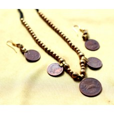 Currency (Turkish) Necklace set