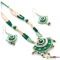 Jute & Paddy Jewelry - green