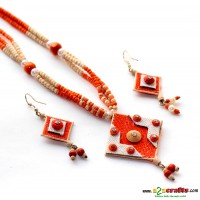 Jute & Paddy Jewelry - orange