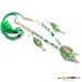 Jute & Paddy jewelry -green