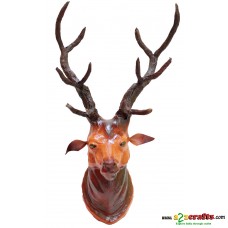 Leather Deer Head