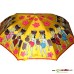 Patachitra Umbrella yellow