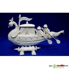 Shola pith craft - Peacock Boat 9"