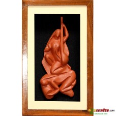 Teracotta Abstract Figure1